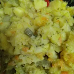 Картофель в казане