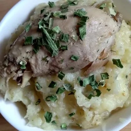 Тушёная картошка с мясом