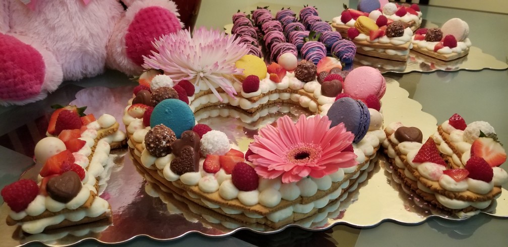 Торт Цифра (Сердце)