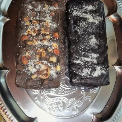 Кексики   шоколадный,    ореховый и   сметанный  в микроволновке