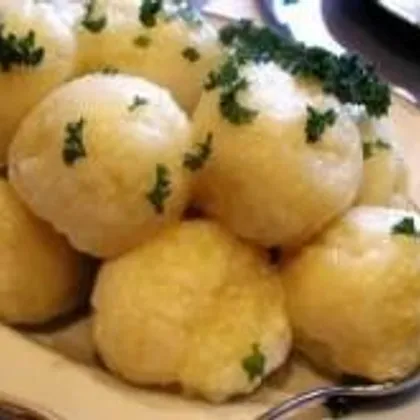 Картофельные галушки