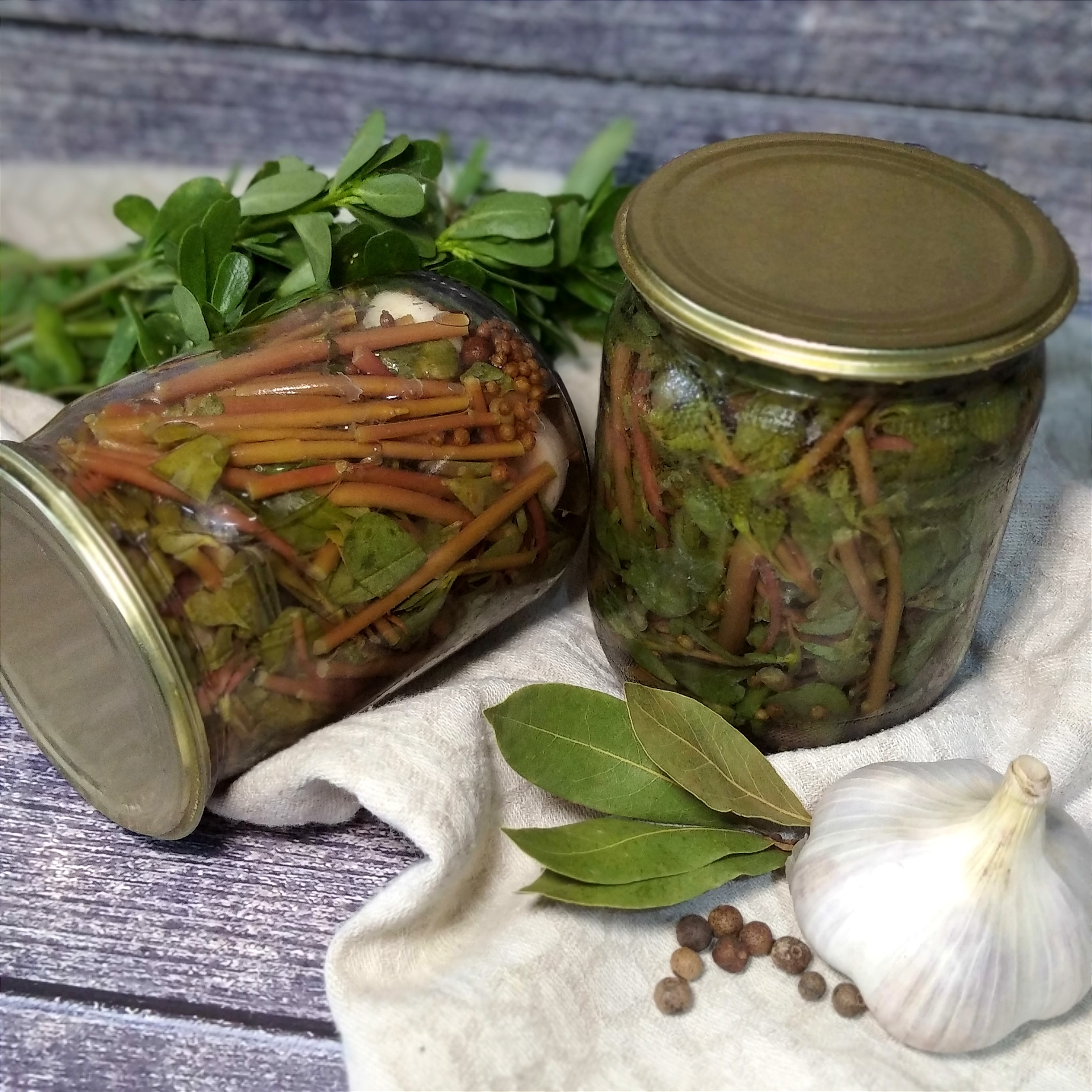 Маринованный портулак (дандури)