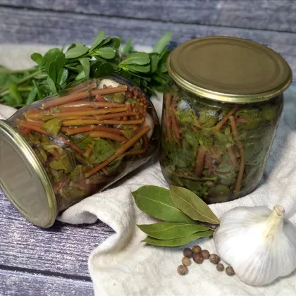 Маринованный портулак (дандури)