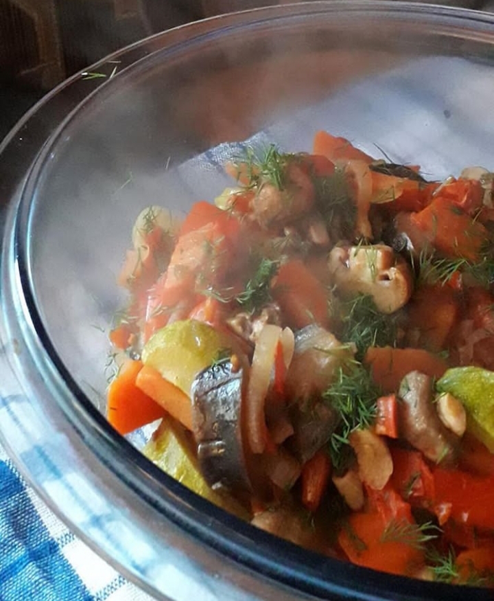 Сочное соте из овощей📍