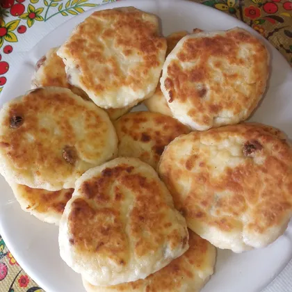 Сырники с изюмом