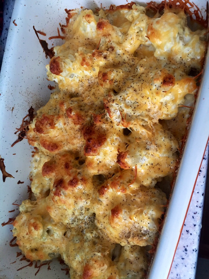 Цветная капуста под сыром