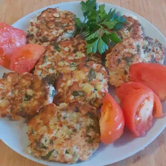 Пп котлеты из куриной грудки с кабачком