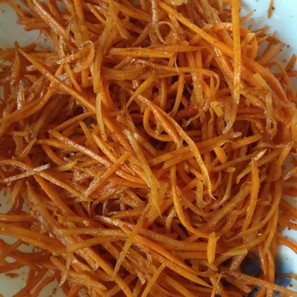 Морковь по-корейски (для хот-догов)