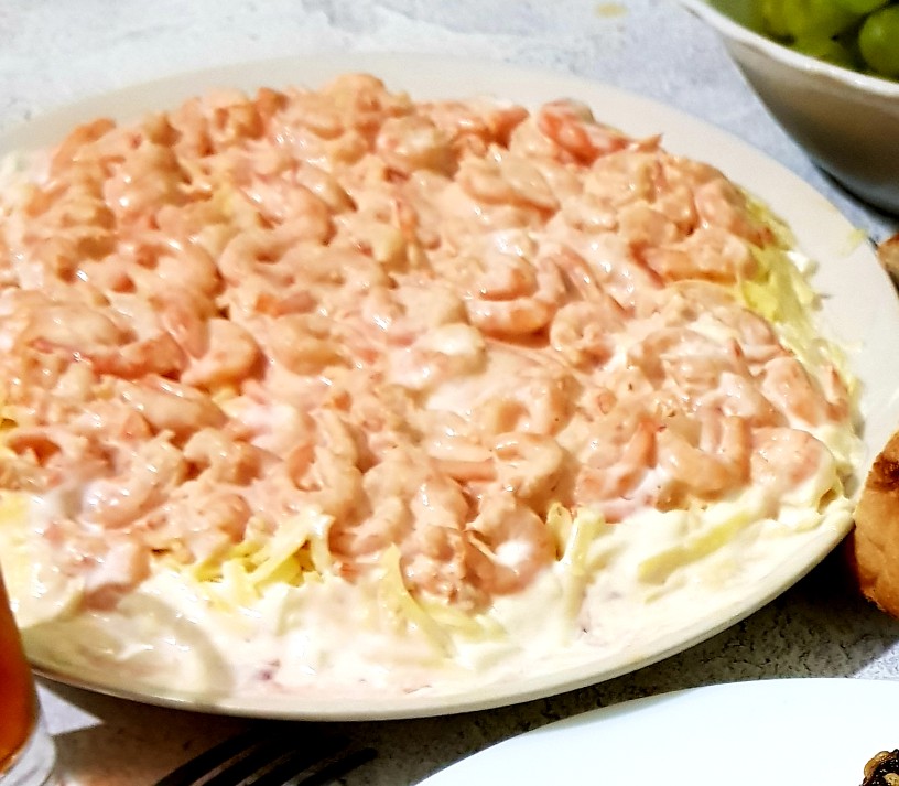Салат с креветками и сыром - 66 рецептов самых вкусных с пошаговыми фото
