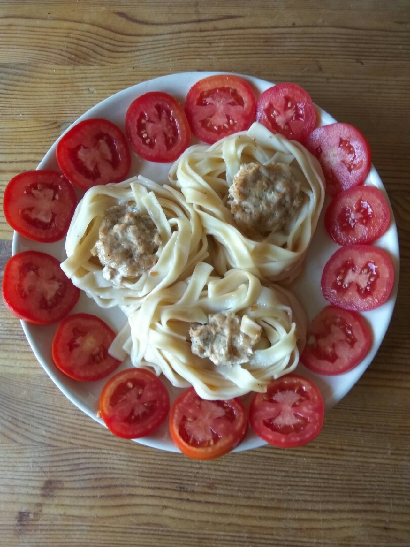 Гнёзда фаршированные