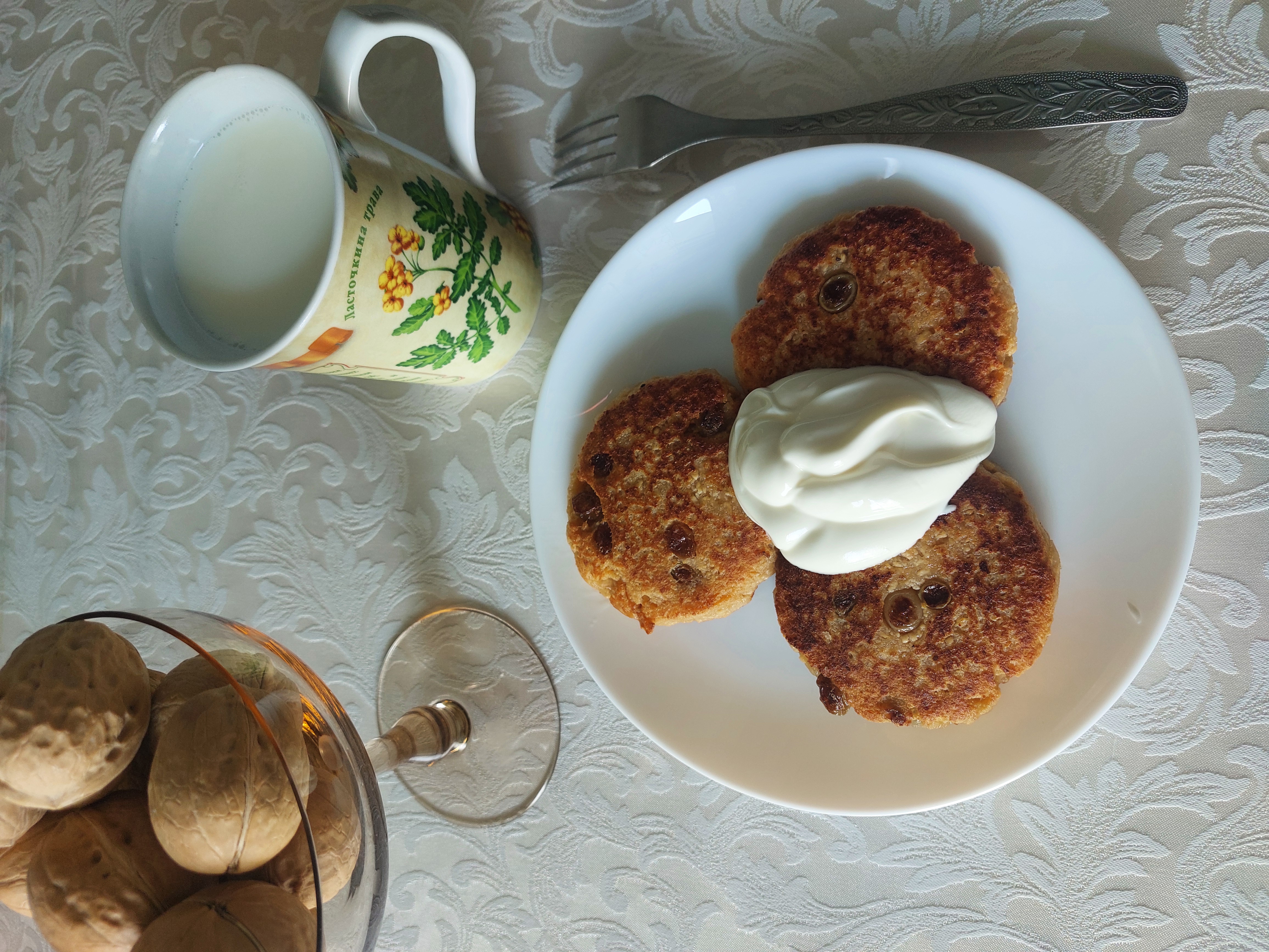 Сырники из творога по-татарски