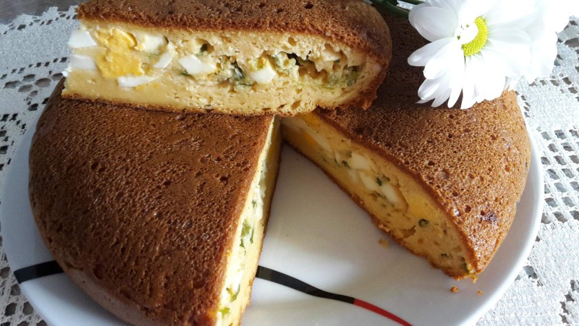 Пирог с сыром и яйцами - Пошаговый рецепт с фото. Выпечка. Пироги