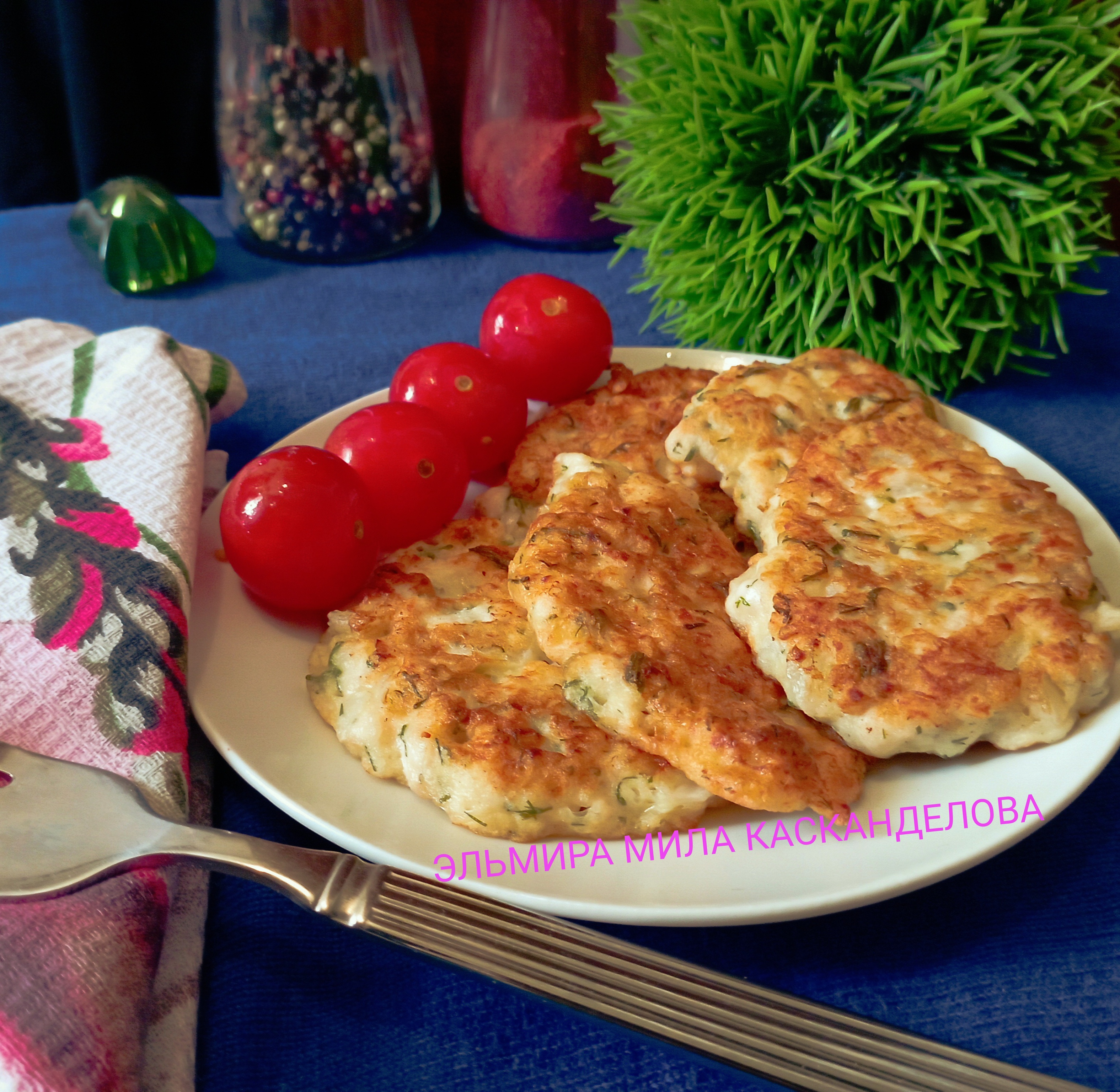 Рубленые куриные котлеты 