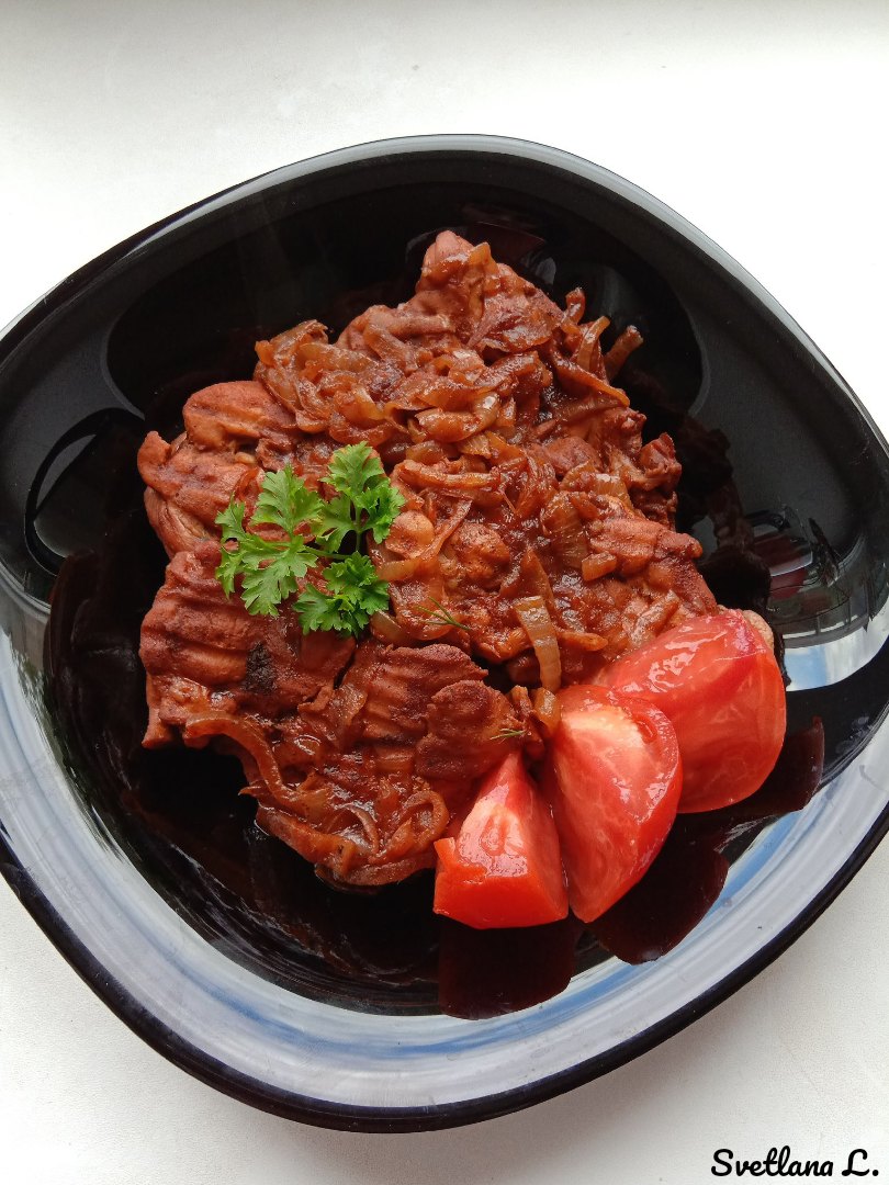 Куриные бедра по-турецки