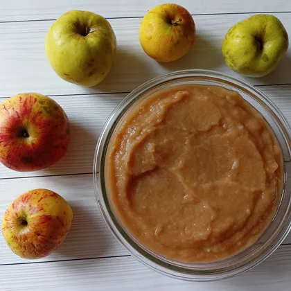 Яблочное пюре в духовке