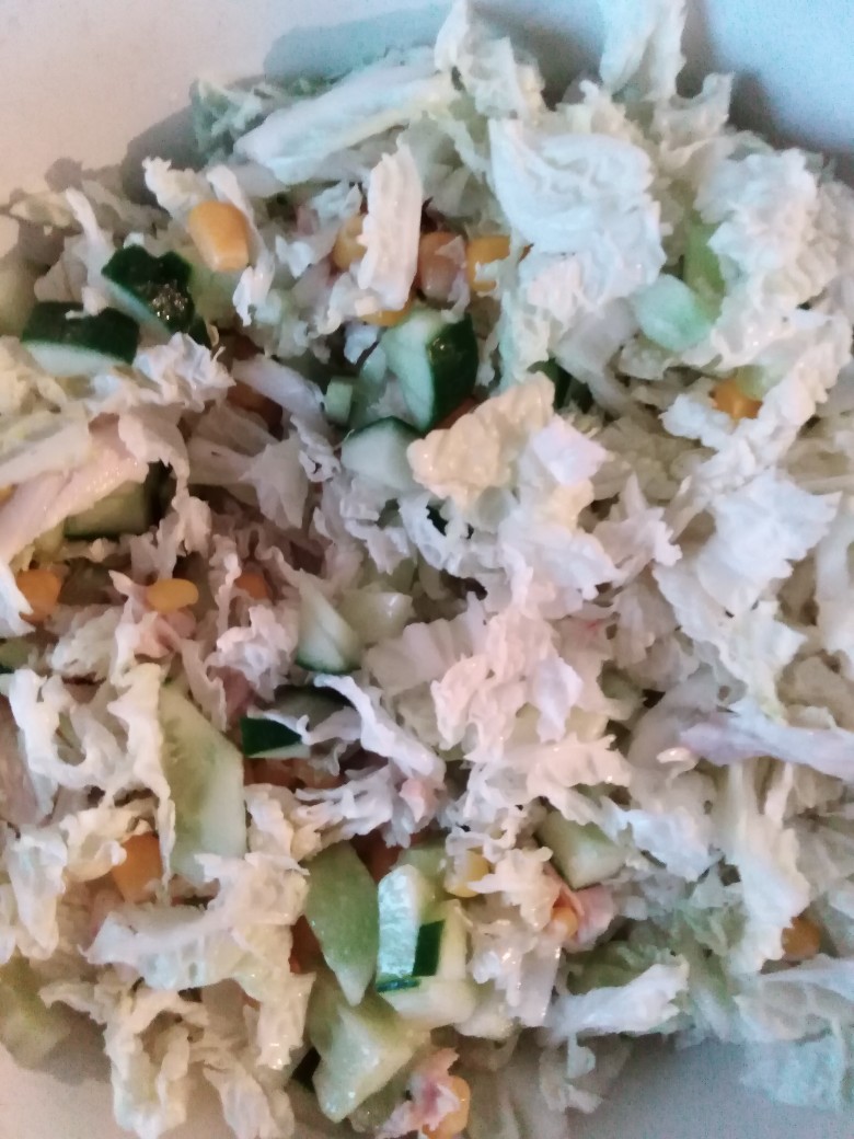 Диетический салатик