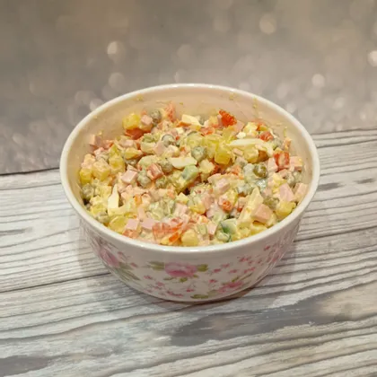 Новогодний оливье