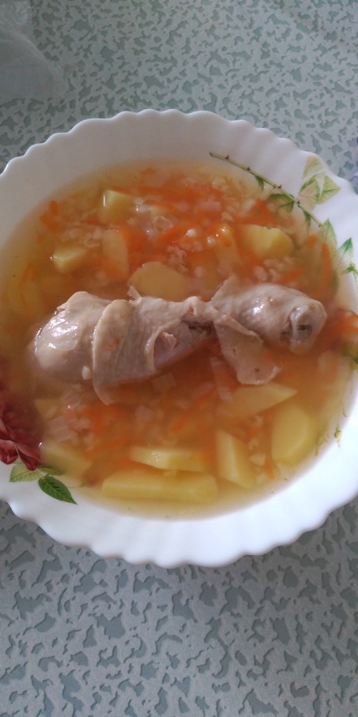 Куриный суп с булгуром 🍲