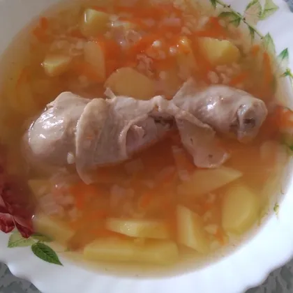 Куриный суп с булгуром 🍲