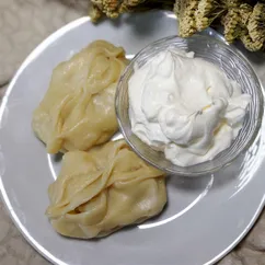 Манты с мясом и картошкой
