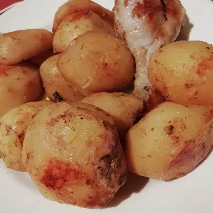 Картошка с голенями