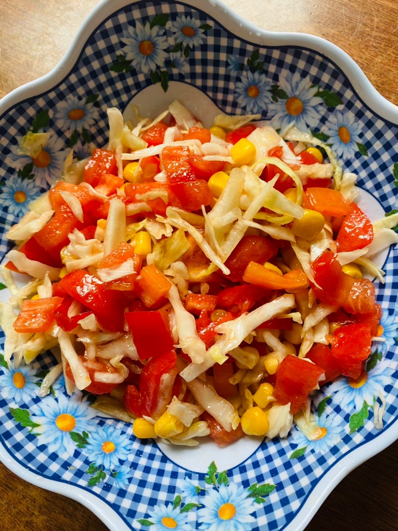 Пп салат с капустой
