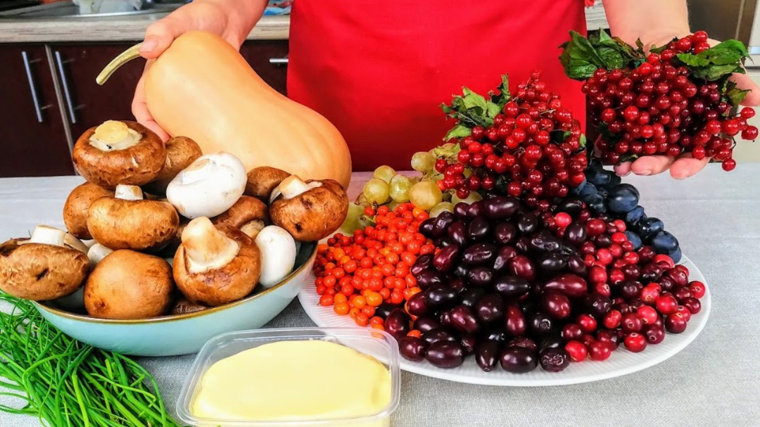 Заморозка (заготовка) продуктов осенью