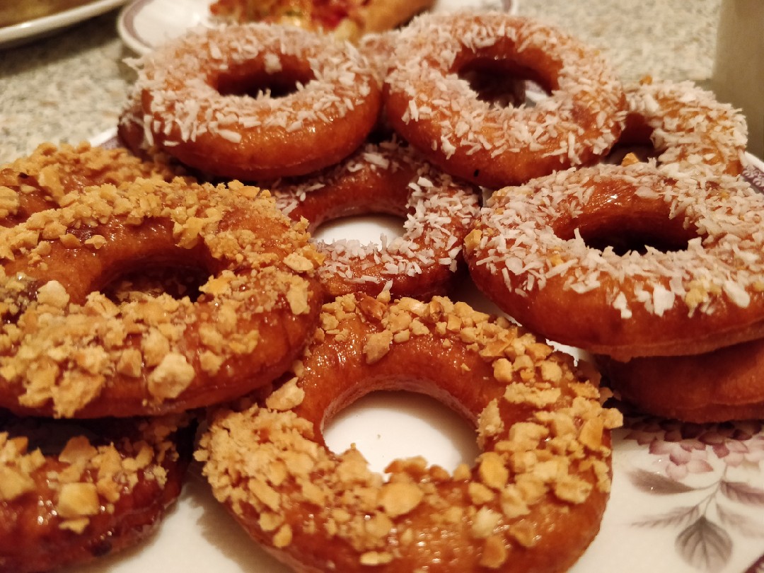 Пончики на сметане — пошаговый рецепт | GOTOVIM