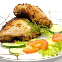 Сочные куриные бедра в аэрогриле