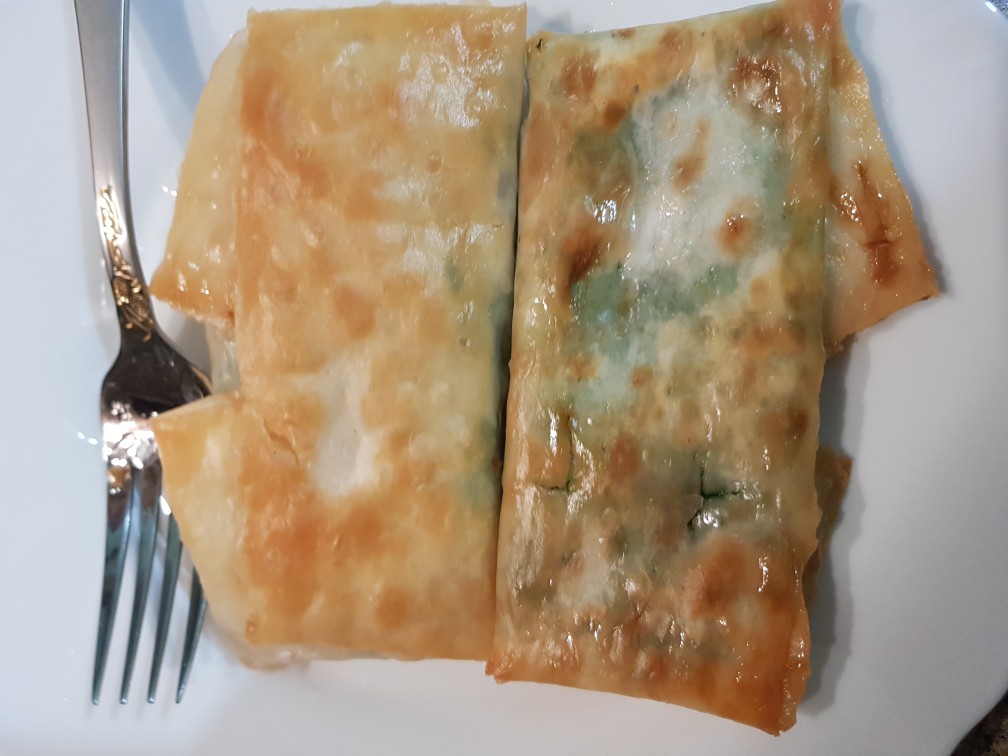 Кутабы с зеленью