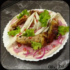 Ребрышки в духовке в медово-апельсиновом маринаде