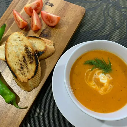 Томатный суп-пюре: простой и вкусный