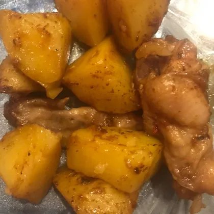 Картошка с крыльями в духовке