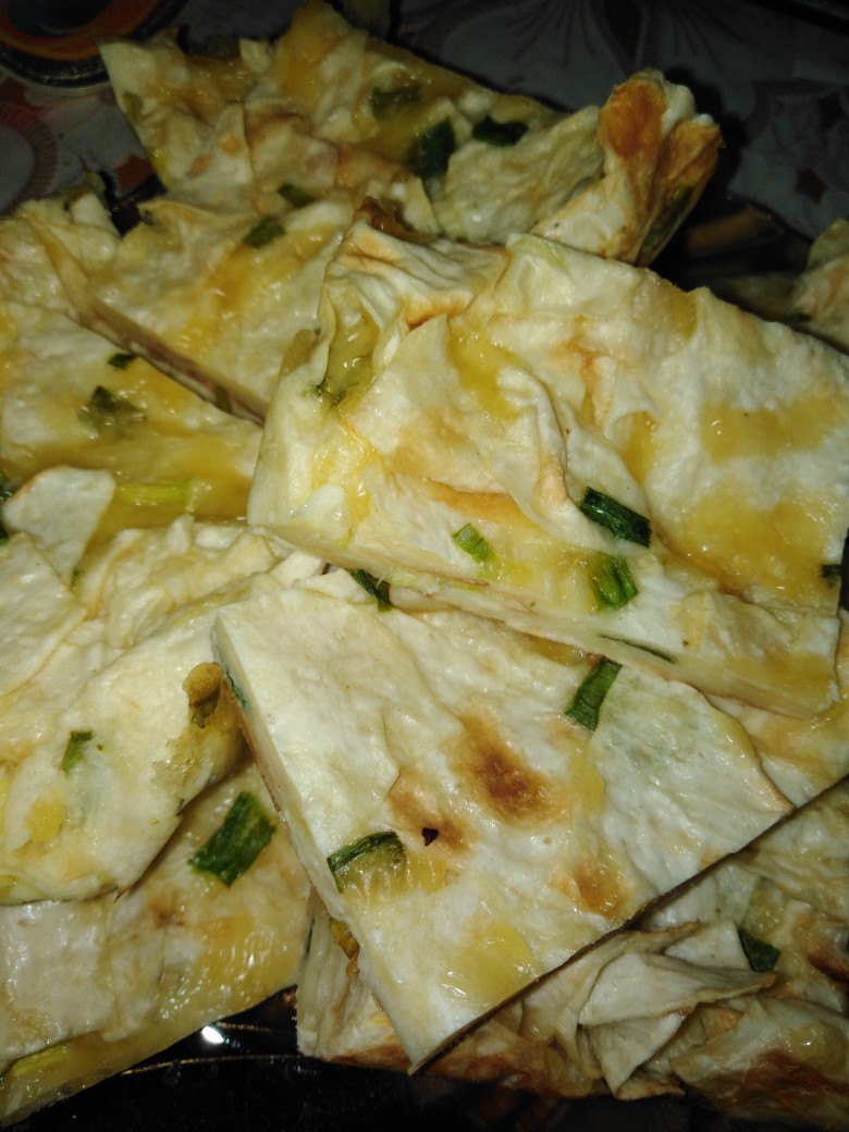 Рваный пирог из лаваша