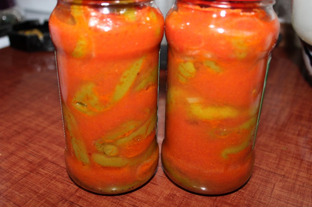 Дунганский перец в томатном соке
