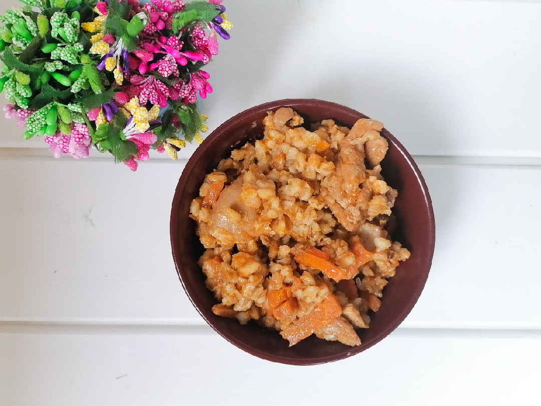 Перловка с курицей в мультиварке