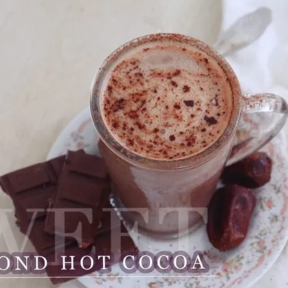 Постное миндальное какао без сахара| Almond Hot Cocoa