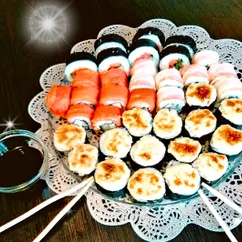 Роллы по-домашнему N3 🍣🥢🍱