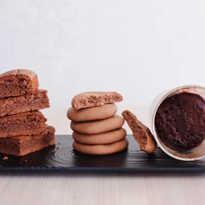 Брауни, печенье и магкейк из 3-х ингредиентов с Нутеллой