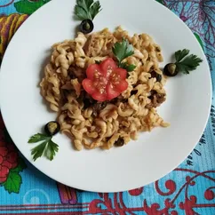 Паста с сардинами