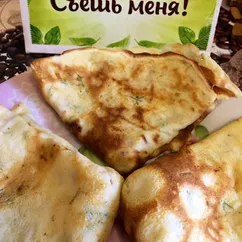 Сырные блинчики