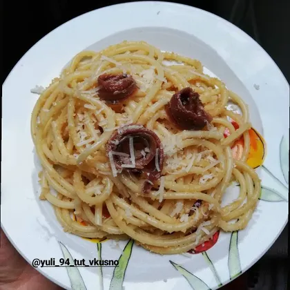 Спагетти на скорую руку 🍝 простой, быстрый и вкусный рецепт