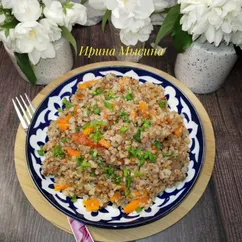 Гречка с тушенкой на сковороде рецепт
