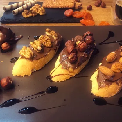 Шоколадно-ореховый завтрак ☕️ с ароматом Amaretto