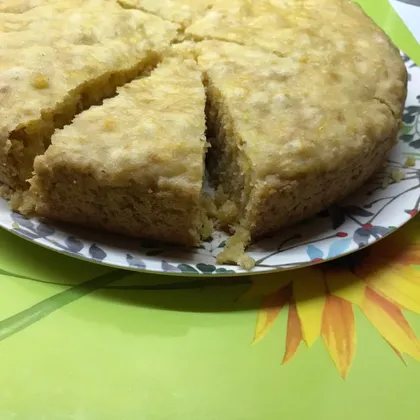 Сладкий пирог из кабачков