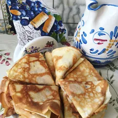 Блинчики (тоненькие и очень вкусные)🥞🤗😍