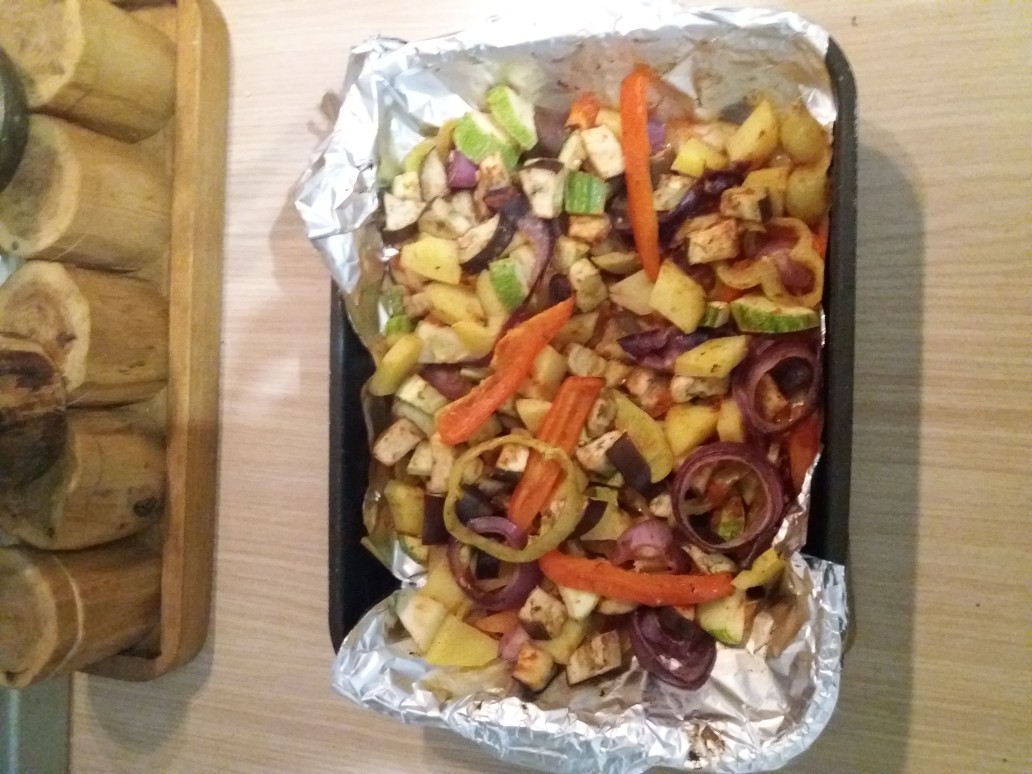 🍆Запечные овощи в томате🍆