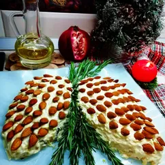 Салат "Шишки" 🥗🎄