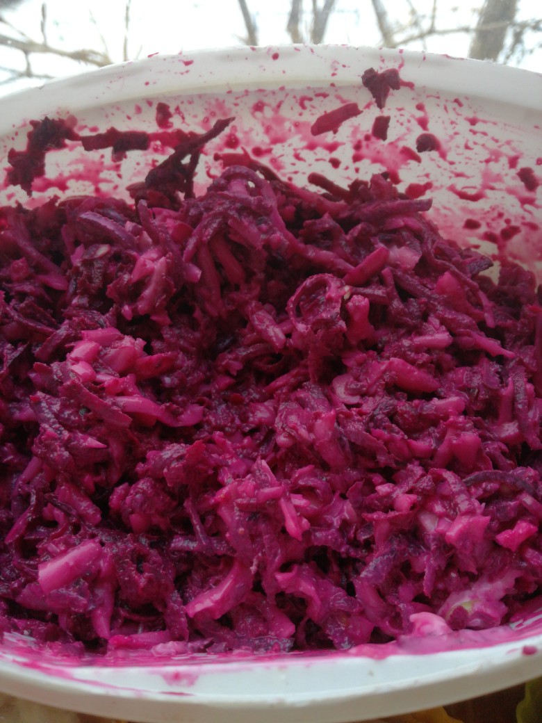 Салат из свеклы