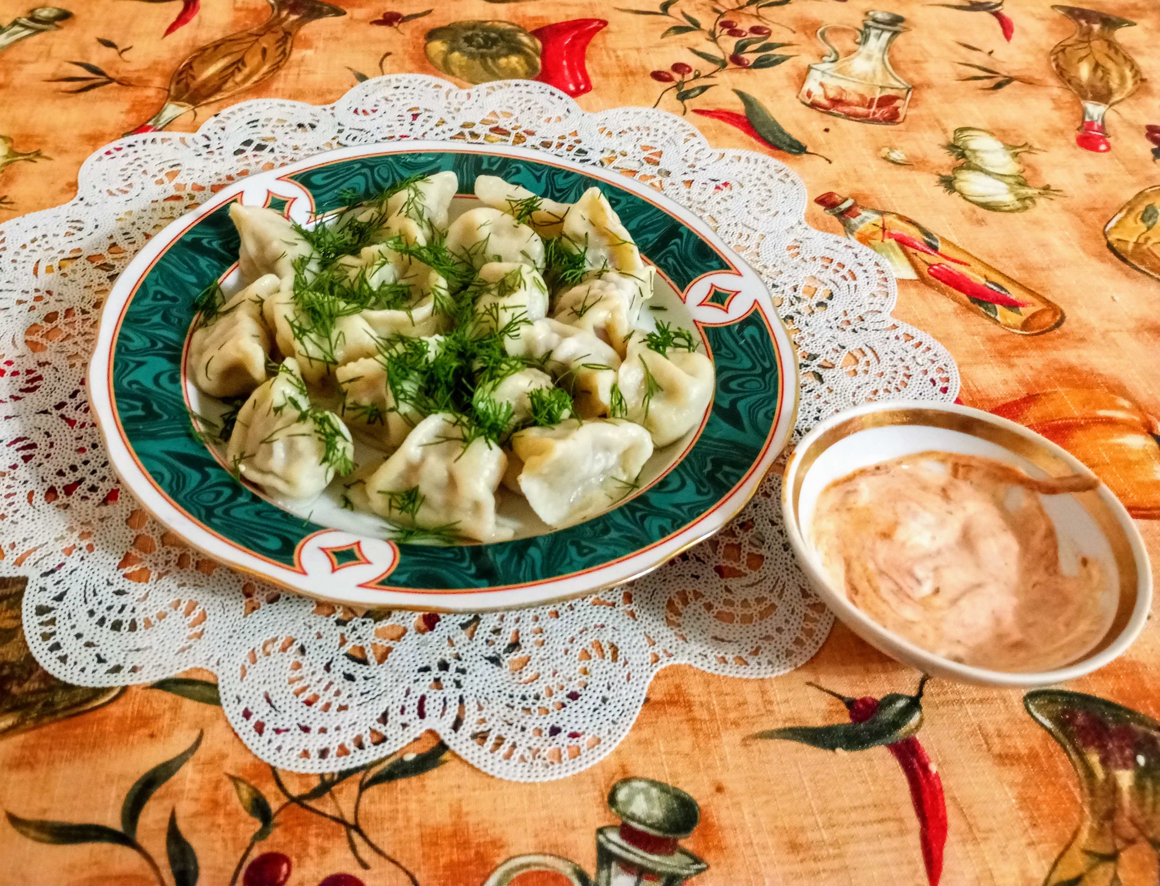 Пельмени с мясом
